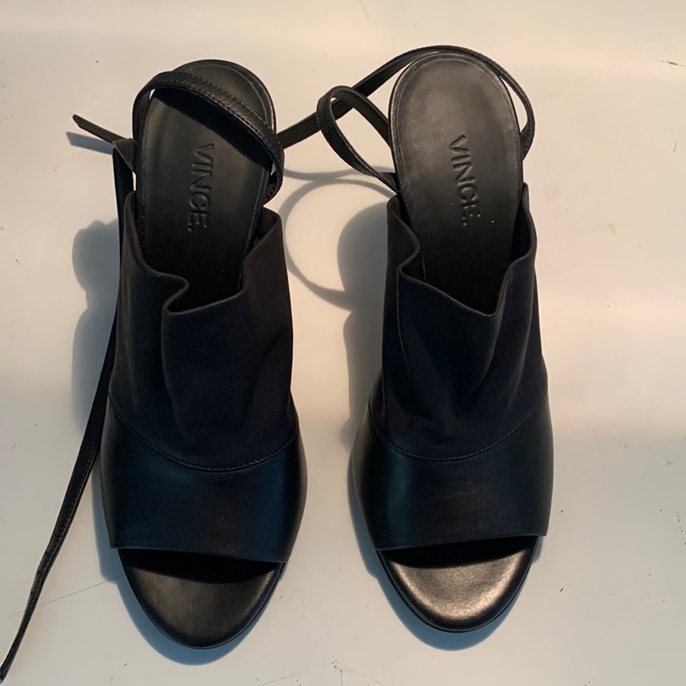 Vince high heels brand new never worn in black in size 6.5